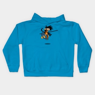 Young Goku Skater Kids Hoodie